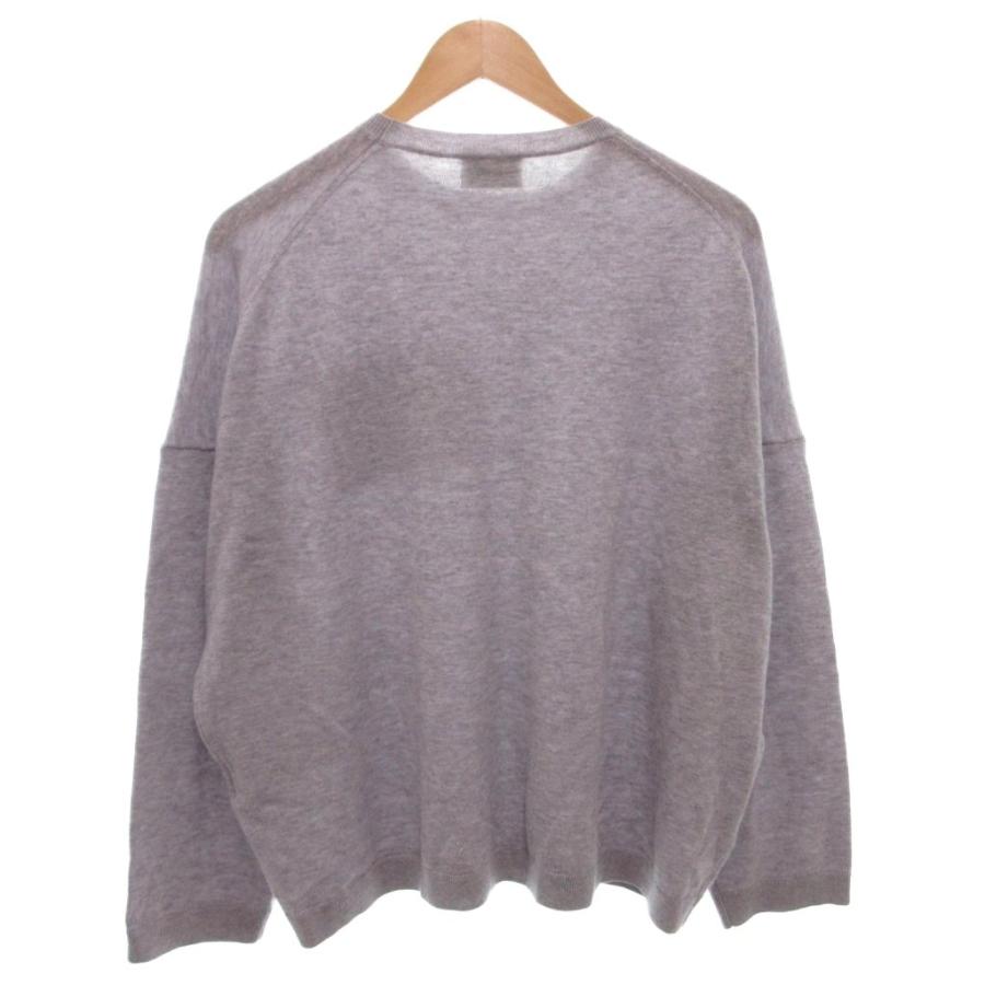 【Acne Studios】グレー長袖ニット アクネ ストゥディオズ Acne Studios ニット セーター クルーネック