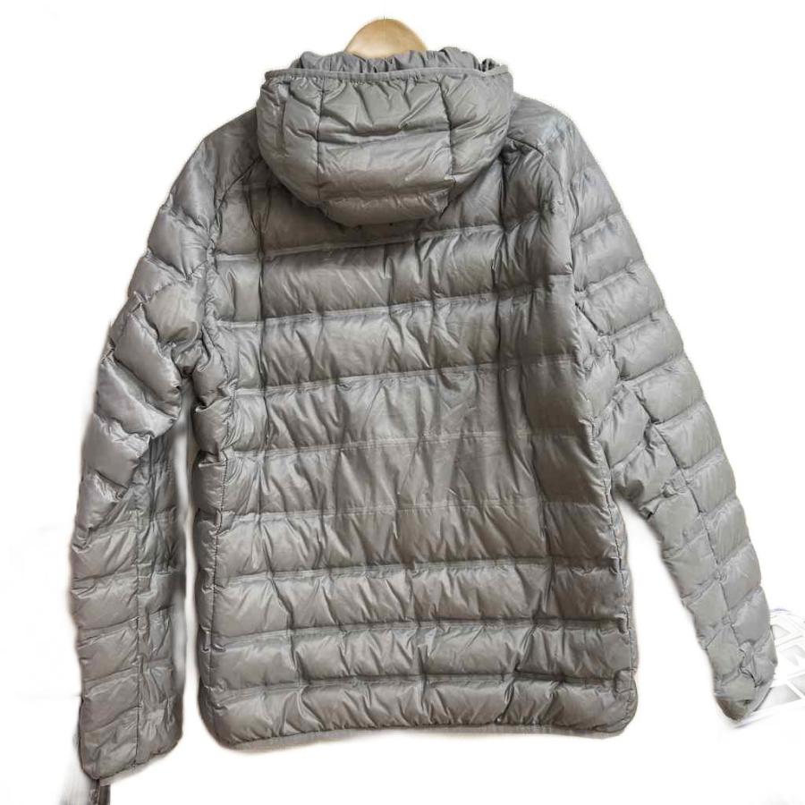 ユニクロ（UNIQLO） ダウンジャケット 上着 XL グレー フード付き 長袖 