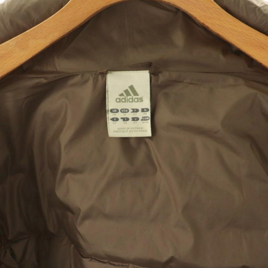 adidas（アディダス） ダウンジャケット アウター ロング ジップアップ 