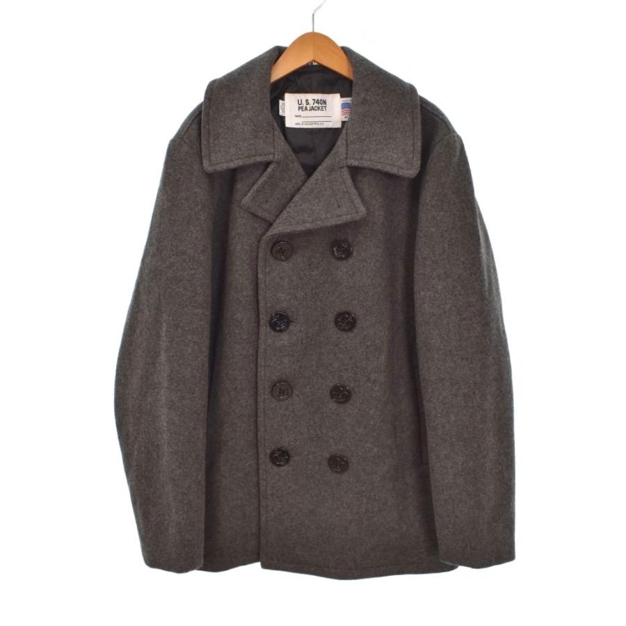 ショット SCHOTT U.S. 740N PEA JACKET Pコート ピーコート 40 グレー