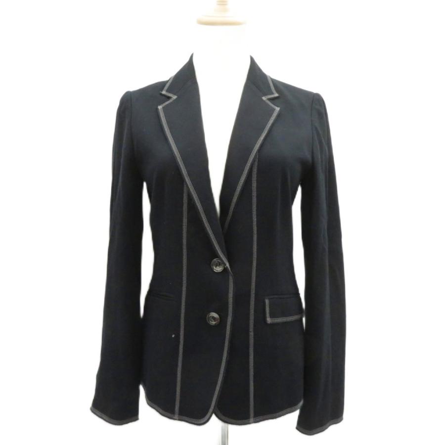 ランバン スポール LANVIN SPORT テーラードジャケット ミドル丈 38 M 
