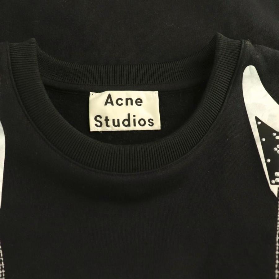 アクネ ストゥディオズ Acne Studios スウェット 半袖 スタッズ XS 