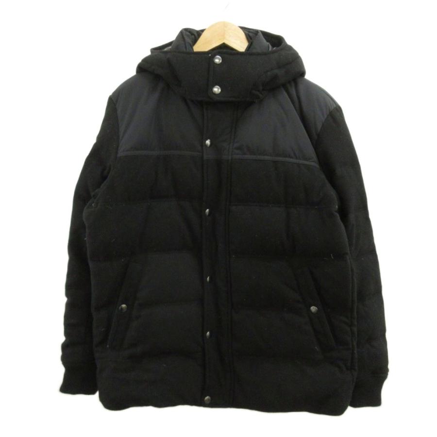 ユニクロ（UNIQLO） ダウンジャケット 上着 アウター XL 黒 ブラック 