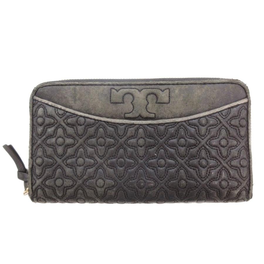 TORY BURCH（トリーバーチ） 長財布 黒 ブラック キルティング模様