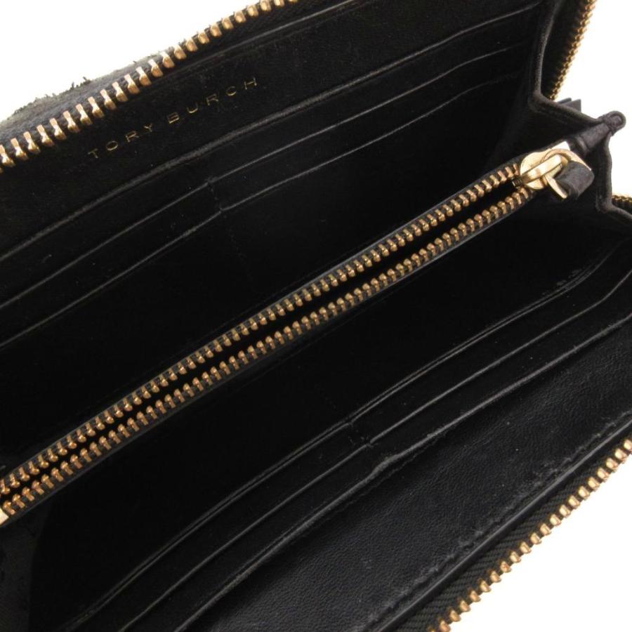 TORY BURCH（トリーバーチ） 長財布 黒 ブラック キルティング模様