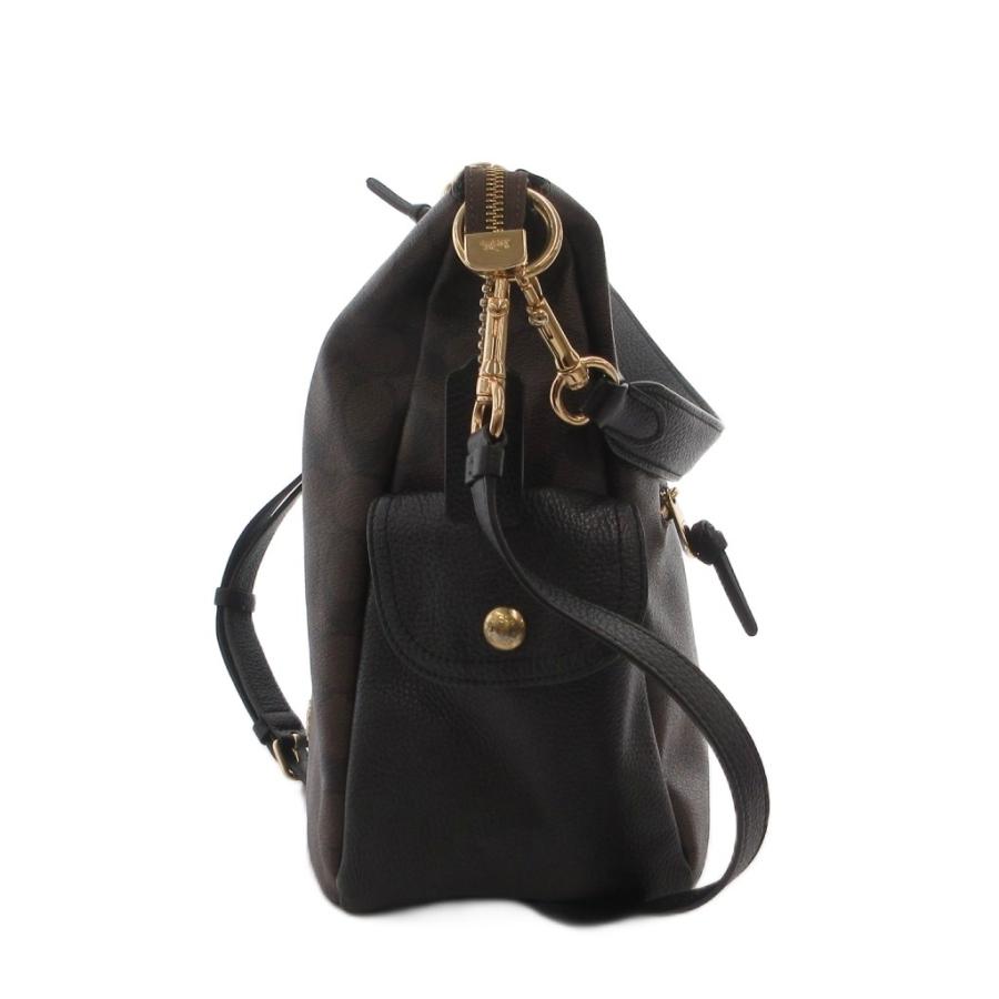 COACH（コーチ） ペニー ショルダーバッグ シグネチャー ブラウン 