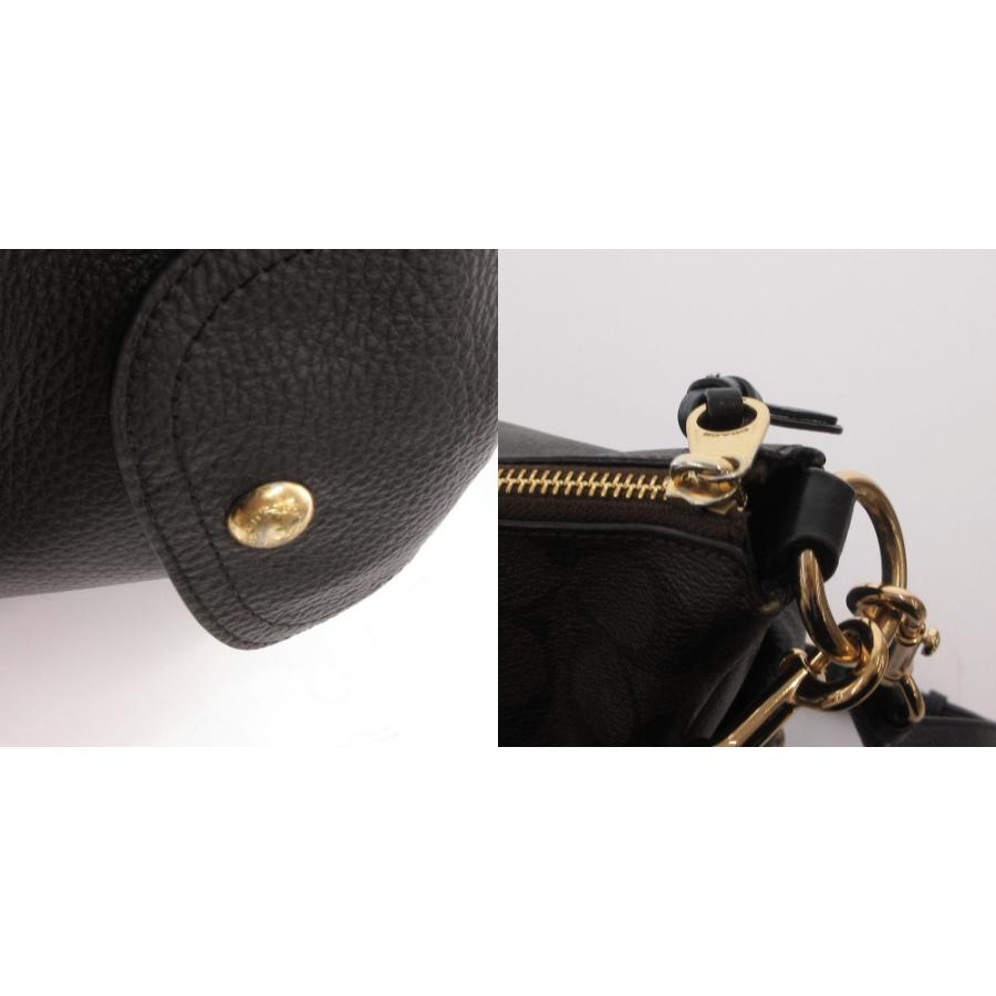 COACH（コーチ） ペニー ショルダーバッグ シグネチャー ブラウン 