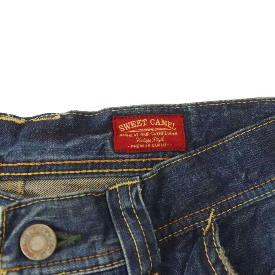 スウィートキャメル Sweet Camel デニムパンツ ジーンズ フレア