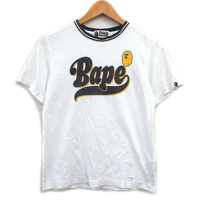 A BATHING APEキッズ半袖Tシャツ130cm5枚セット中古 A BATHING APE（アベイシングエイプ） 子供服 Tシャツ カットソー 半袖