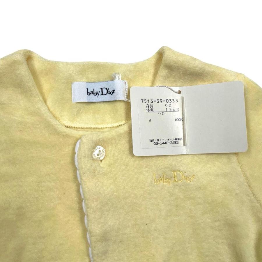 ベビーディオール baby Dior タグ付き ボレロ カーディガン シルク