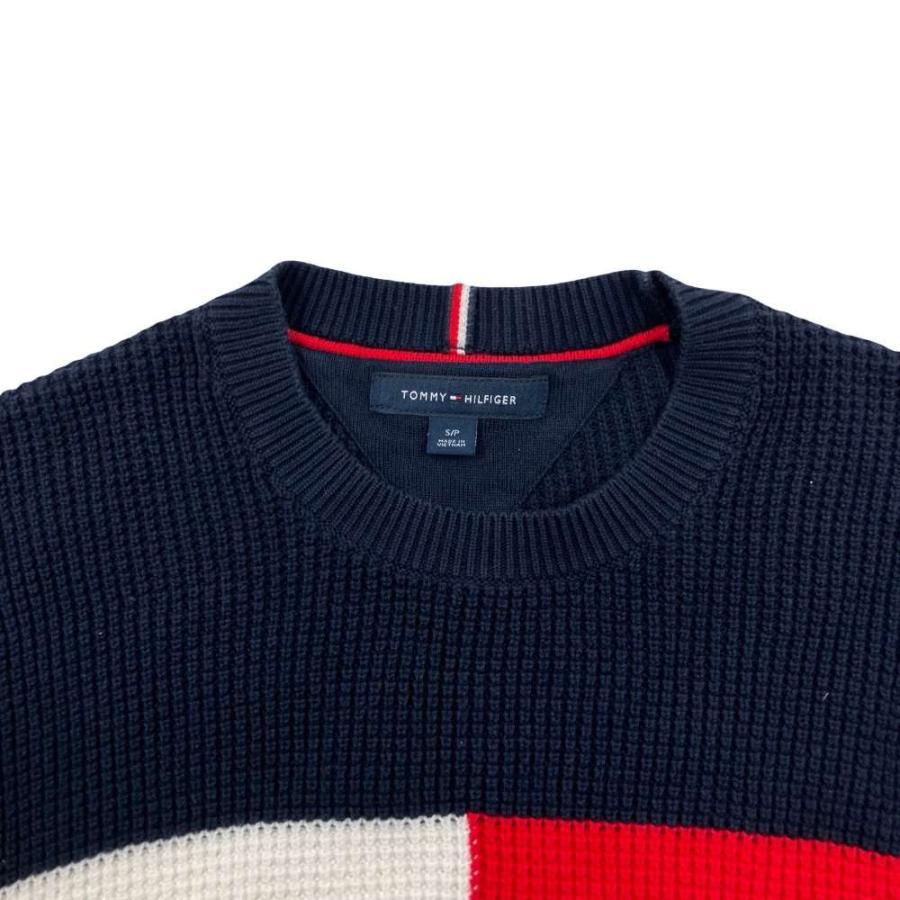 TOMMY HILFIGER（トミー・ヒルフィガー） フラッグロゴ クルーネック