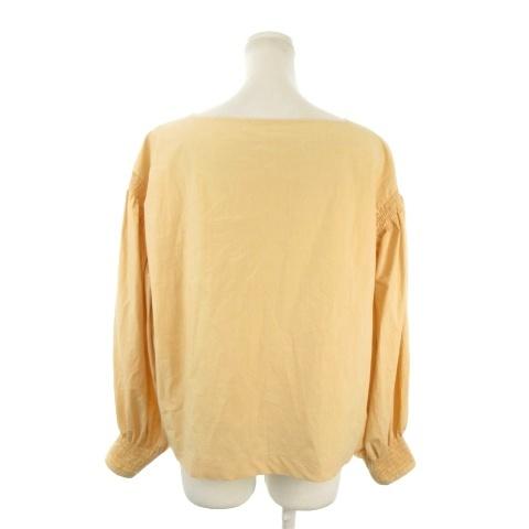 マカフィー MACPHEE トゥモローランド シャツ ブラウス 36 ベージュ 