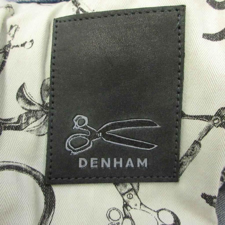 デンハム DENHAM ジャケット ジージャン 上着 XS 青 ブルー 長袖
