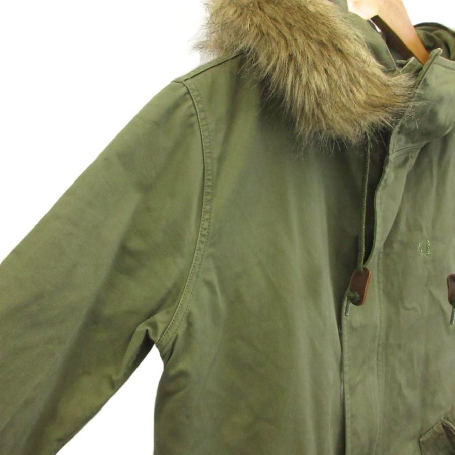 FRED PERRY（フレッドペリー） コート モッズコート M カーキ 無地