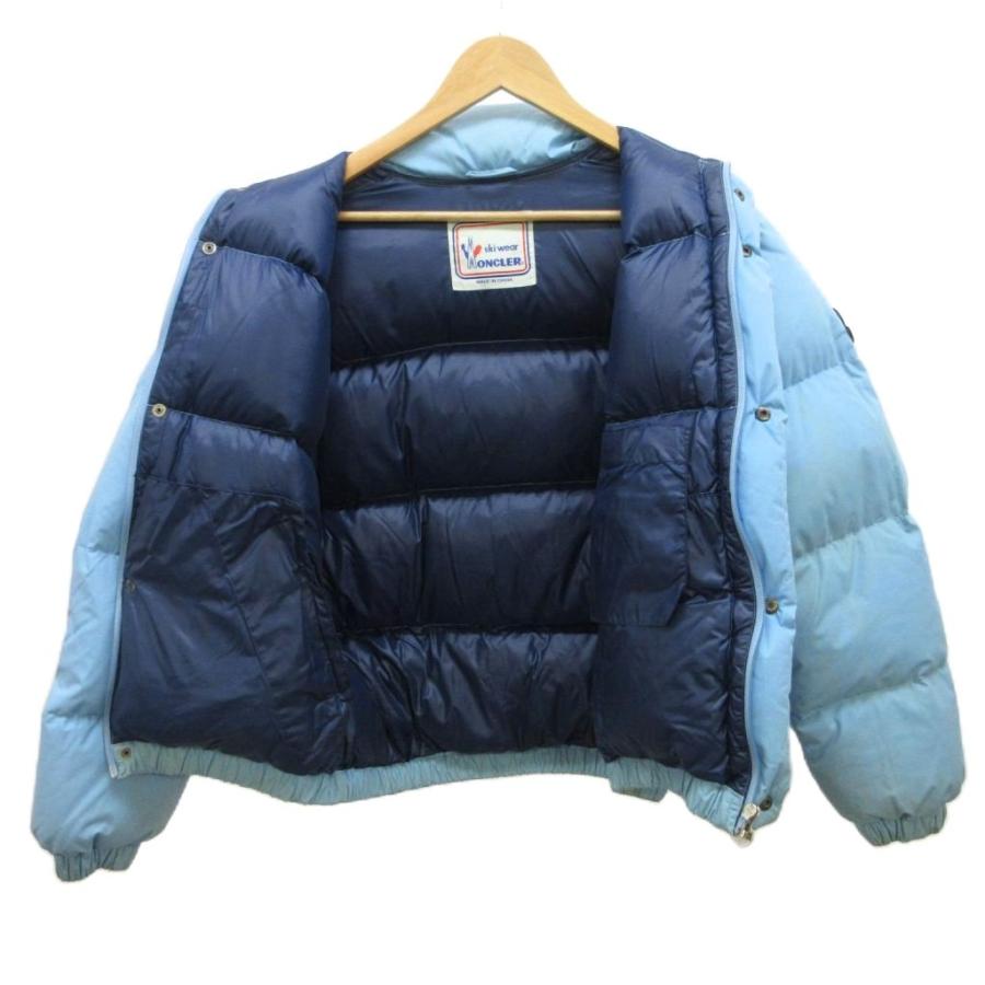 MONCLER（モンクレール） ダウンジャケット 上着 165cm 青 ブルー 長袖