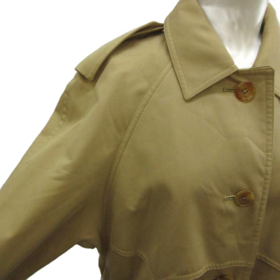 アクアスキュータム AQUASCUTUM トレンチコート ベージュ 長袖 ベルト