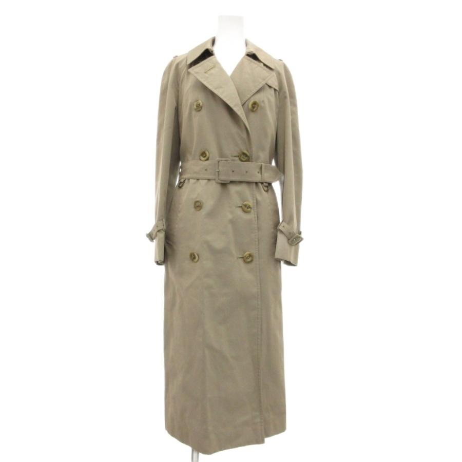 アクアスキュータム AQUASCUTUM トレンチコート ロングコート ベージュ