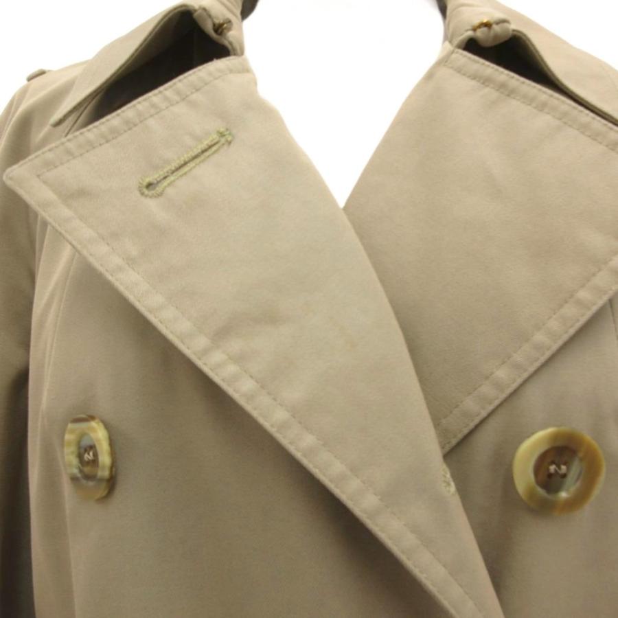 アクアスキュータム AQUASCUTUM トレンチコート ロングコート ベージュ