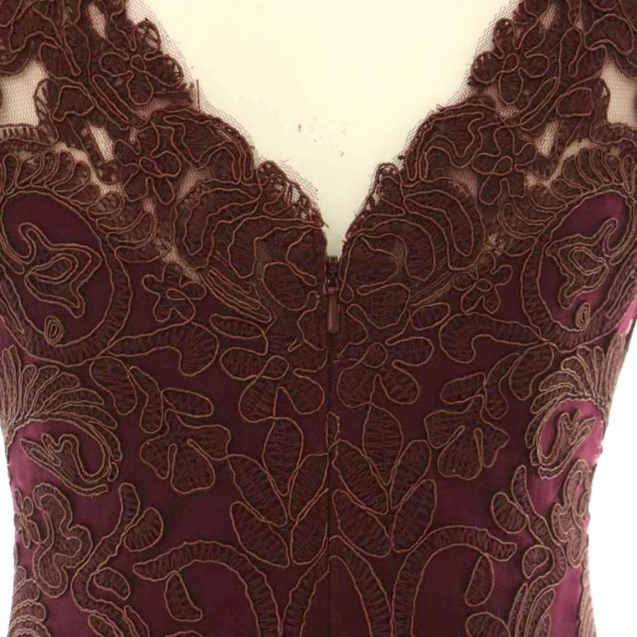 タダシショージ TADASHI SHOJI ワンピース 総レース フレンチスリーブ