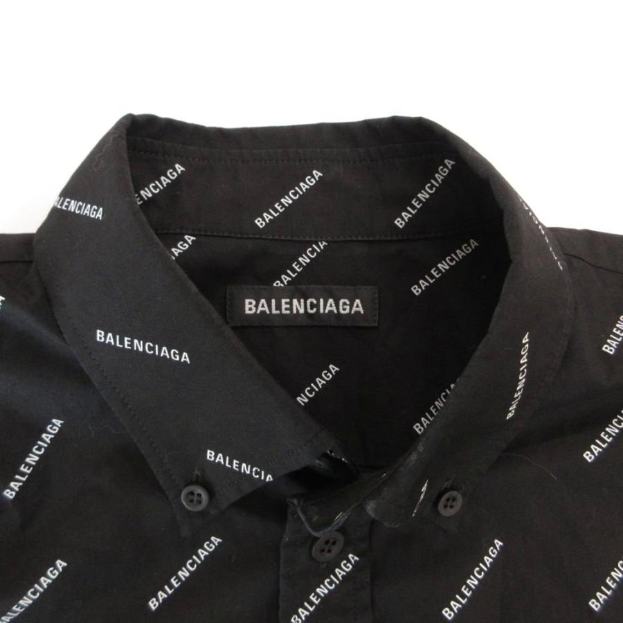 BALENCIAGA　ボタンダウンシャツ　春夏モデル BALENCIAGA（バレンシアガ） BALENCIAGA BDシャツ ボタンダウン ロゴ