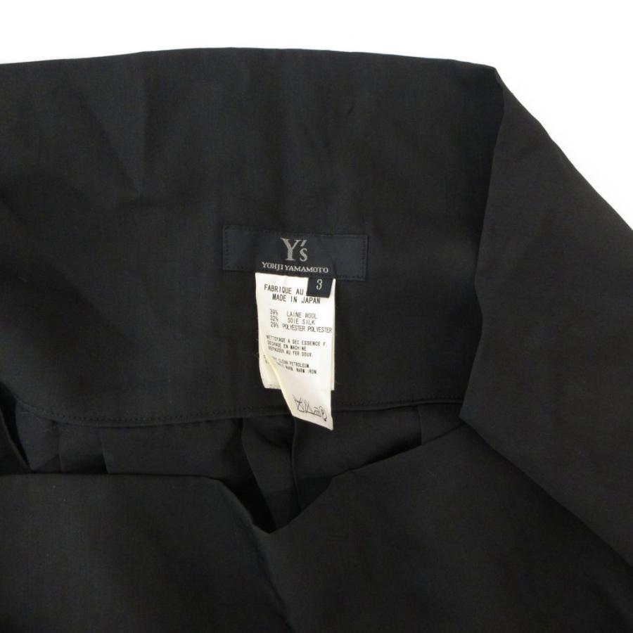 Y's（ワイズ） ヨウジヤマモト ラップスカート プリーツ マキシ ロング