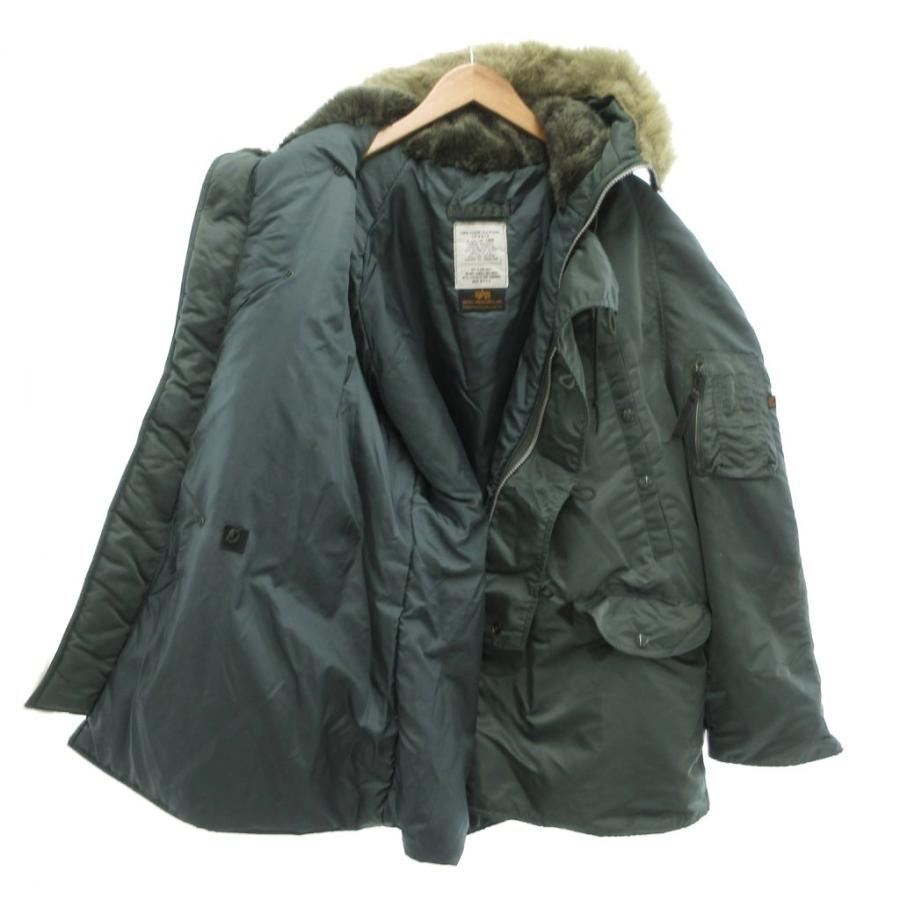 ALPHA N-3B モッズコート アルファ ALPHA INDUSTRIES N-3B モッズコート ミリタリー フェイク