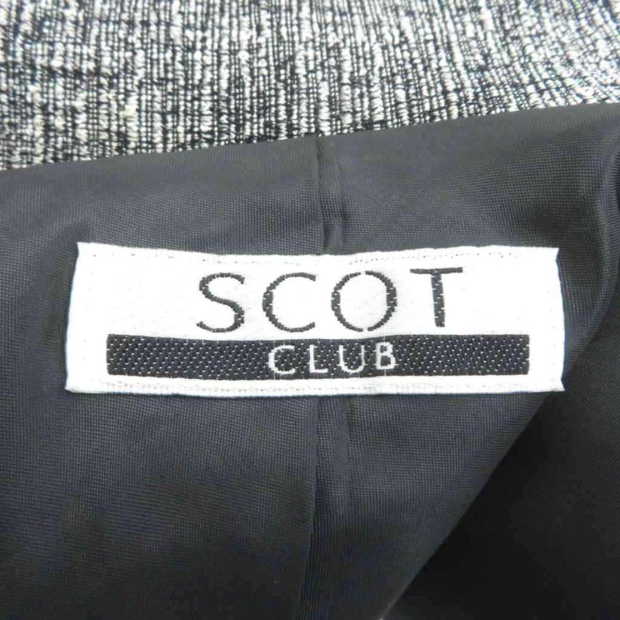 スコットクラブ SCOT CLUB ジャケット 上着 ミドル丈 グレー /SM32 