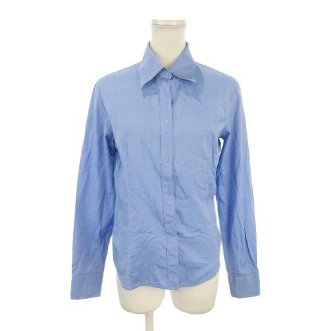 ナラカミーチェ NARA CAMICIE シャツ ブラウス 1 青 ブルー 無地 