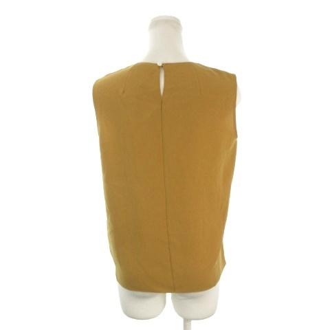 theory（セオリー） 未使用品 ブラウス S 茶 キャメル ラウンドネック 