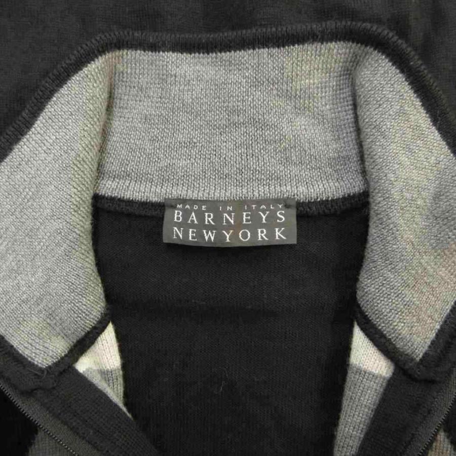 バーニーズニューヨーク BARNEYS NEW YORK ニット セーター 48 黒 
