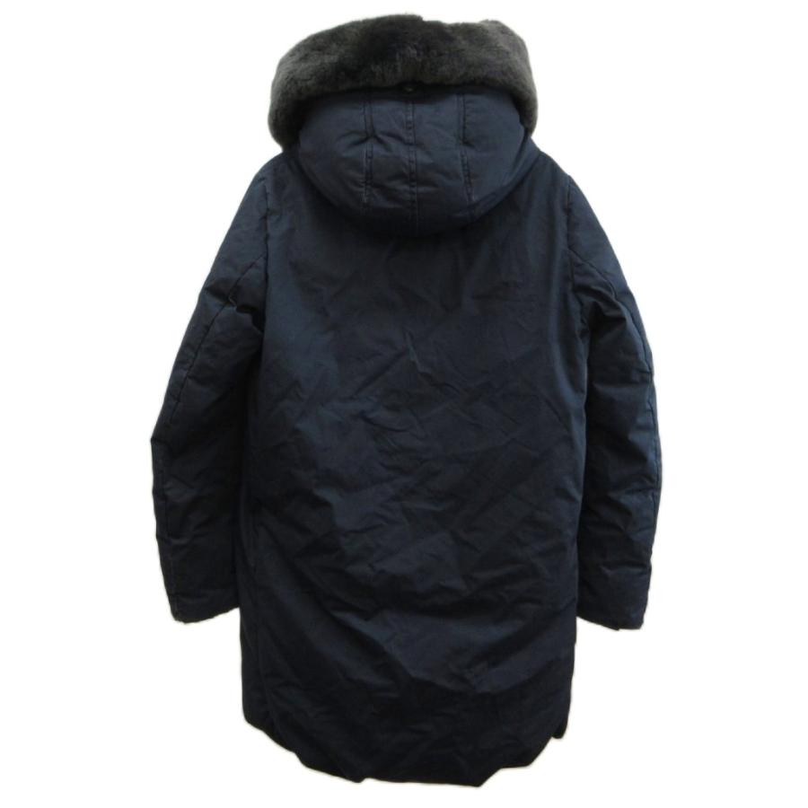 ウールリッチ WOOLRICH コクーンパーカ ダウンコート S ネイビー 紺 