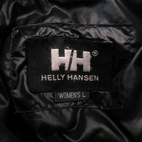 ヘリーハンセン HELLY HANSEN ダウンジャケット アウトドアウエア L 黒 
