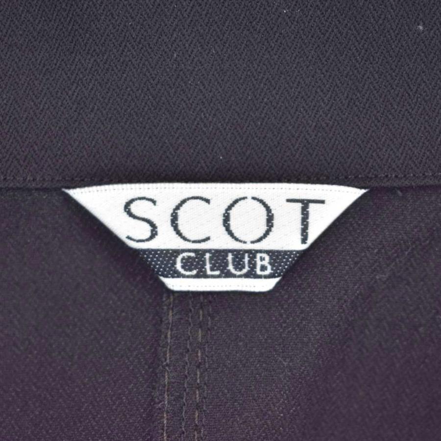 スコットクラブ SCOT CLUB テーラードジャケット ブレザー 黒 ブラック
