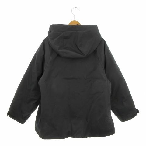 ユニクロ（UNIQLO） ダウンジャケット 上着 XL 黒 ブラック フード付き