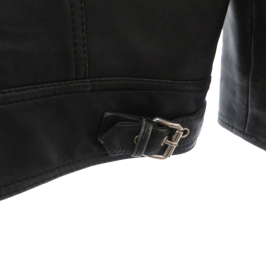 DIESEL（ディーゼル） シングル ライダースジャケット 革ジャン レザー