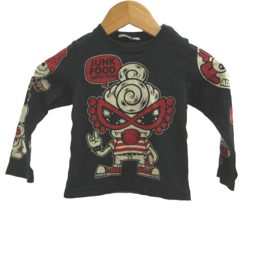 ★HYSTERICMINI 90 正規品★ ヒステリックミニ Hysteric MINI ベビー服 90 黒 ブラック 赤 レッド