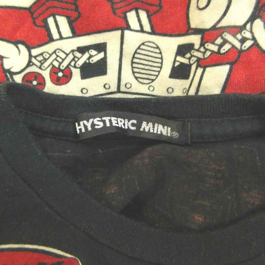 ヒステリックミニ Hysteric MINI ベビー服 90 黒 ブラック 赤 レッド