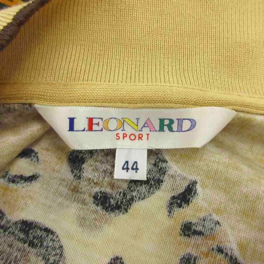 レオナールスポーツ LEONARD SPORT カットソー 44 黄 イエロー 