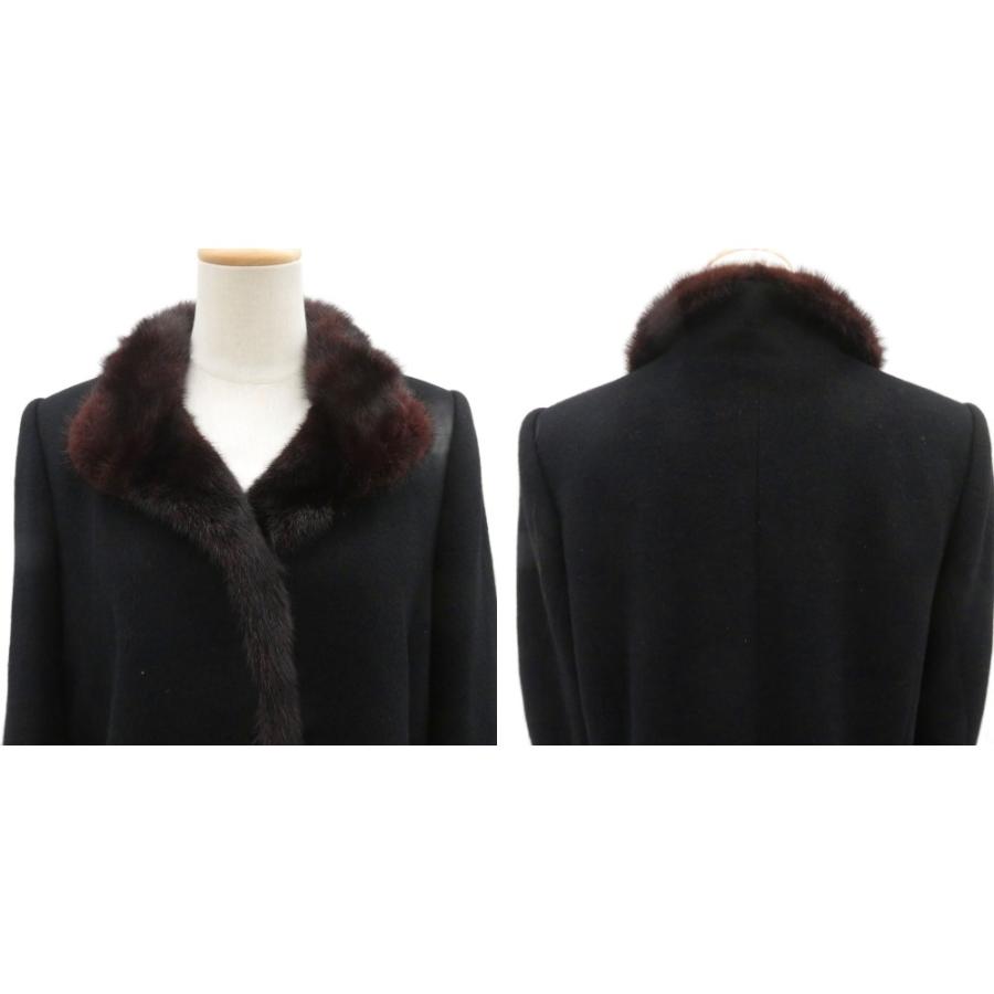 ROMAN hi-fashion ショールカラーコート カシミヤ混 大きいサイズ 13 