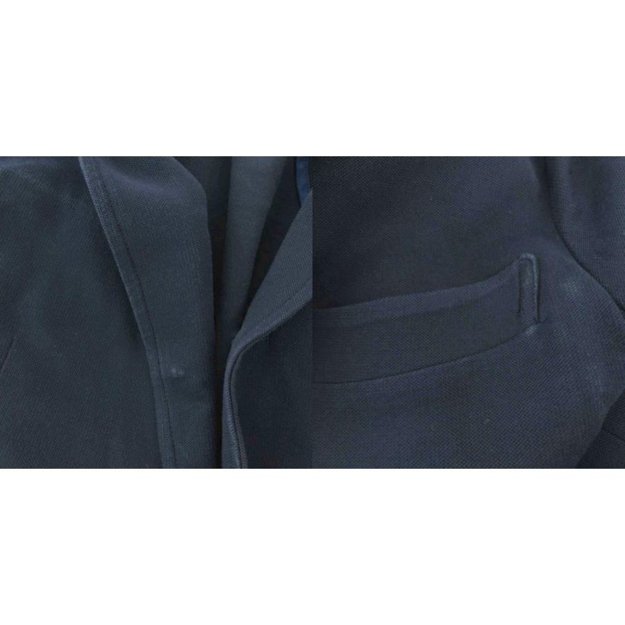 メンズ RING JACKET サマー テーラードジャケット ネイビー 段返り 日本製
