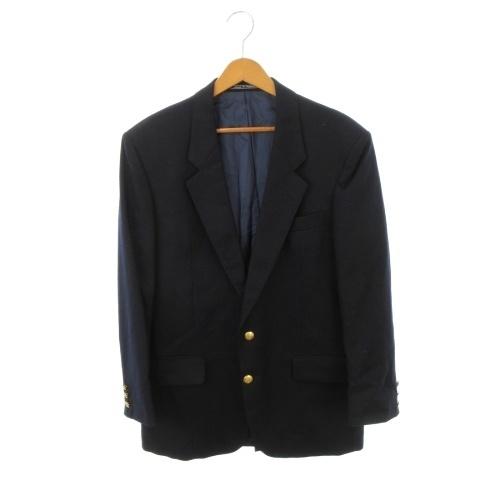 オールドイングランド OLD ENGLAND ジャケット 上着 紺 ネイビー 無地 