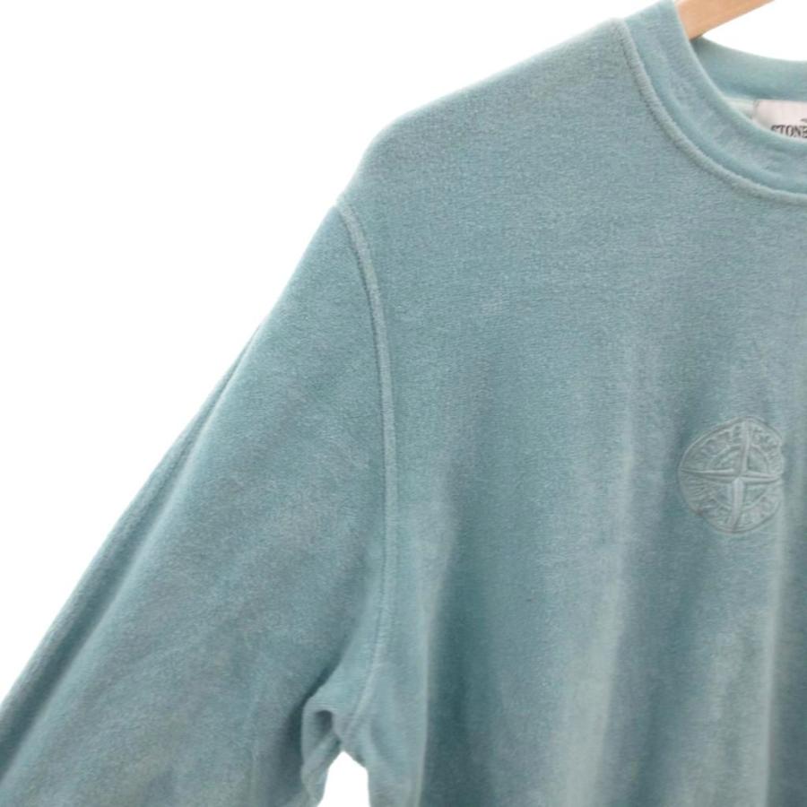 ストーンアイランド STONE ISLAND スウェット トレーナー ロゴ刺繍 