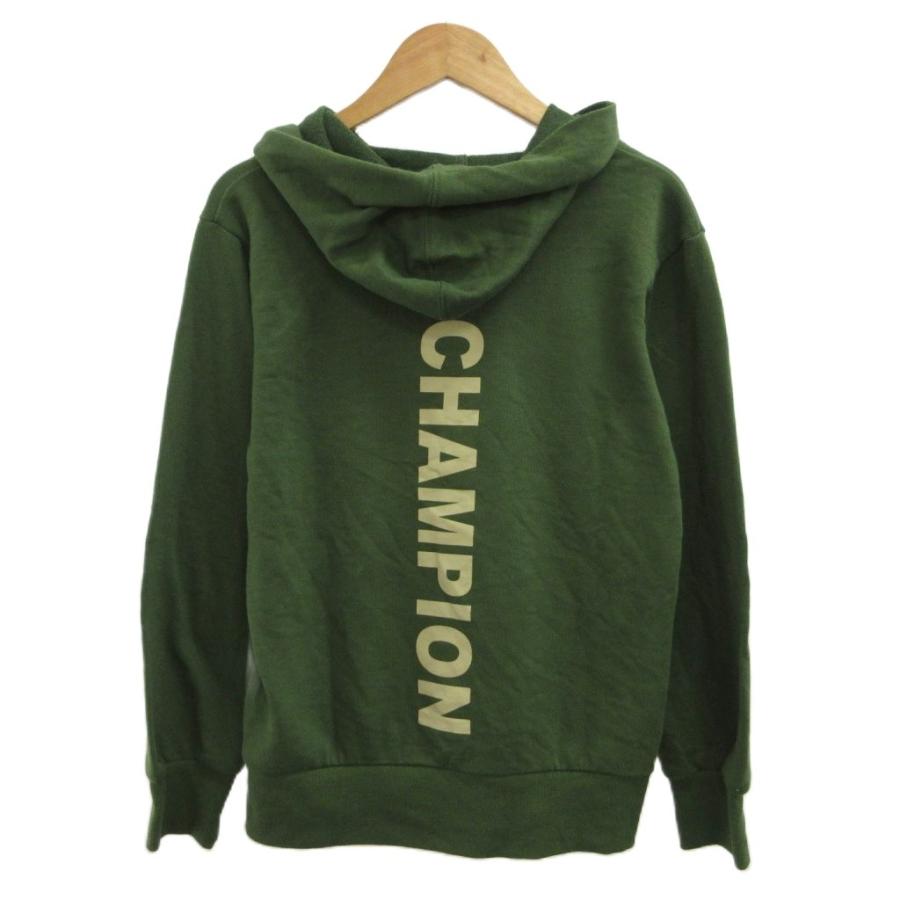 Champion（チャンピオン） 子ども服 パーカー トレーナー 150 緑