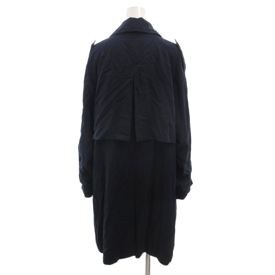 アクアスキュータム AQUASCUTUM ビンテージ トレンチコート 7S 紺