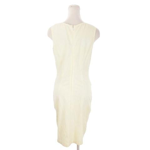 JIL SANDER ベージュ ノースリーブ ワンピース ジルサンダー JIL SANDER ワンピース 34 ベージュ ノースリーブ 切替