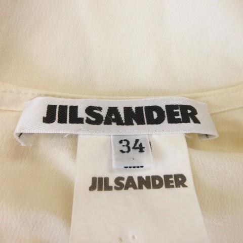 JIL SANDER ベージュ ノースリーブ ワンピース ジルサンダー JIL SANDER ワンピース 34 ベージュ ノースリーブ 切替