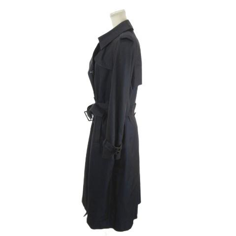 アクアスキュータム AQUASCUTUM Aqua5 トレンチコート 紺 ネイビー