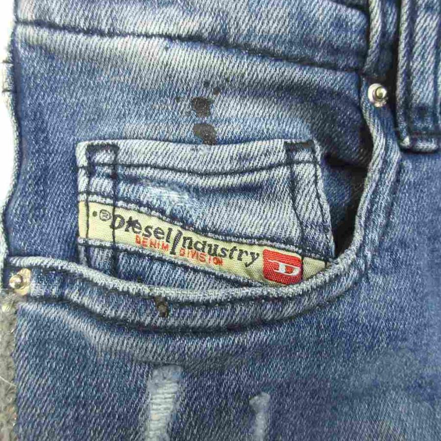 ディーゼル キッズ デニム スキニー パンツ 10Y 新品 未使用 タグ付き DIESEL KIDS ディーゼル キッズ デニムパンツ スキニージーンズ 子ども