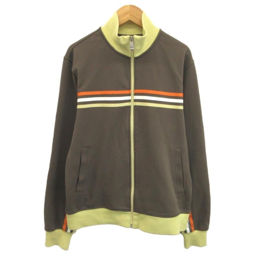 adidas（アディダス） トラックジャケット 上着 L ブラウン 黄