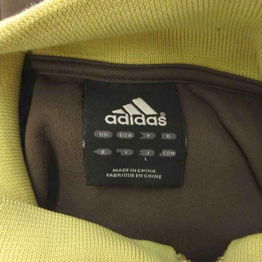 adidas（アディダス） トラックジャケット 上着 L ブラウン 黄